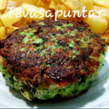 El cooksnap de Gema la gaditana cuando hizo Hamburguesas de pollo y espinacas.