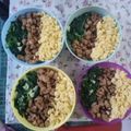 Cooksnap dari Leni untuk resep Chicken Soboro Donburi (Ayam Giling/Cincang Bento) Bekal Anak