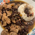 El cooksnap de Myriam Lara camus cuando hizo Guiso de porotos negros con pulpa de cerdo.