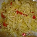 Cooksnap από μικρή_ηλεκτρολόγος στη συνταγή Σαλάτα με λάχανο, καρότο, πιπεριά φλωρίνης