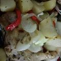El cooksnap de Edwin Jose Linares cuando hizo Pollo al horno con pimentón rojo.