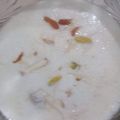 Afshan Shahnawaz's cooksnap of when they made Sheerkhurma.