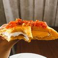 El cooksnap de Catalina Bobadilla Delgado cuando hizo Arepa de huevo en air frayer para los que no comemos cosas fritas #finde.