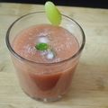 Supriya Devkar 's cooksnap of when they made Watermelon🍉 Grapes🍇 Refresher.