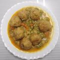 El cooksnap de Mari Carmen cuando hizo Albóndigas en salsa exprés.