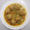 El cooksnap de Mari Carmen cuando hizo Albóndigas en salsa exprés.