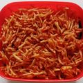 Cooksnap dari Qilla untuk resep Kentang Mustofa Pedas Manis Renyah Tahan Lama