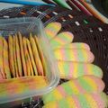 Cooksnap dari Sakhi untuk resep Lidah kucing rainbow