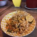 El cooksnap de Sandy Sepúlveda cuando hizo Pad Thai.