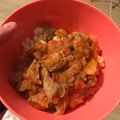 Nojmi Cooksnap-ja, amikor elkészítette a(z) Lecsós pörkölt házi tésztával receptet.