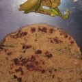 Divya sharma का कुकस्नैप जब उन्होंने मक्का मेथी का पराठा(makka methi paratha recipe in hindi) बनाया था।