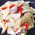 Cooksnap của Rose Truong khi họ làm theo món Thịt bò xào măng và giá tươi