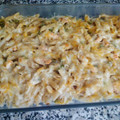 El cooksnap de Elena Patiño Yuste cuando hizo Macarrones integrales con salmón gratinados.