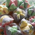 Cooksnap dari Shinta Mami'e 3 Imut untuk resep Bolu kukus rainbow mekar