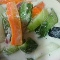 Cooksnap FZ Adzlin semasa beliau membuat Masak Lemak Putih Petola.