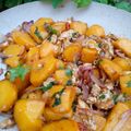 mhhadejia 's cooksnap of when they made Aloo chat.