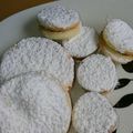 El cooksnap de Mari cuando hizo Alfajores de Maizena.