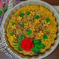 کوک اسنپ Ashpazye_parchin بعد از امتحان کردن کیک سوسیس و سیب زمینی.