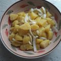El cooksnap de Adriana Sequeira cuando hizo Patatas aliñas.