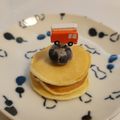 Psyche Chang 的 Blueberry Pancakes Party Finger Foods -藍莓水果鬆餅薄煎餅❤!!! cooksnap