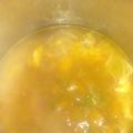 El cooksnap de Gabriela Valle cuando hizo Sopa de fideos con pollo mexicana.