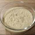 El cooksnap de Jesús Ruiz cuando hizo Hummus de calabacín.