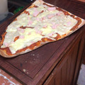 El cooksnap de Diego Acuña cuando hizo Masa de pizza.