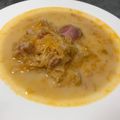 Fekete Tünde Cooksnap-ja, amikor elkészítette a(z) Szilveszteri korhelyleves receptet.