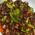 Cooksnap dari Santi Ayu Permatasari untuk resep Cumi asin sambal matah kemangi