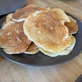 Cooksnap από Kika Matz στη συνταγή Αφράτες τηγανίτες με γιαούρτι μόνο με 4 υλικά