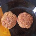 El cooksnap de Susana Fernández cuando hizo Hamburguesa de soja texturizada.