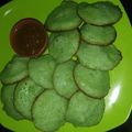 Cooksnap dari Miftahul Jannah untuk resep Serabi ijo kuah kinca