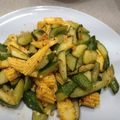 Chia Chi Liu 的 小黃瓜炒玉米筍 cooksnap