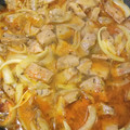 El cooksnap de Luisa Hurtado cuando hizo Atún encebollado.