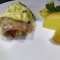 El cooksnap de Carolina CASTRO cuando hizo FILET DE MERLUZA🐠🐟(relleno al horno)🐠🐟.