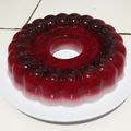 Cooksnap dari Yanti Garmianti untuk resep Puding lapis susu naga merah