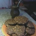 El cooksnap de Cocinando Rico!!! cuando hizo Galletas de Algarroba con avena.