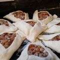El cooksnap de lilioliferuk cuando hizo 👩‍🍳 Fatay 👩‍🍳(o Empanadas Árabes).