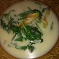 Cooksnap dari Shaftiani Hijrah untuk resep Bobor Bayam Pedas