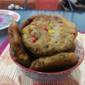 El cooksnap de Andreina Carvajal cuando hizo Tortitas de masa con atún y especias.