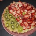 El cooksnap de Romi Vas cuando hizo Tarta de frutillas y crema pastelera - vegana.