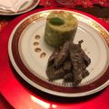 El cooksnap de Sebastian Ossa cuando hizo Timbal de quinoa y palta.
