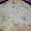 El cooksnap de Fernando Raúl Molinero cuando hizo Fugazzeta rellena con queso, cebolla y tomate.