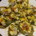 Ekanta bhati's cooksnap of when they made Chaat Papadi.
