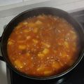 El cooksnap de Eva cuando hizo Patatas a la riojana.