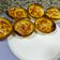 El cooksnap de Victor cuando hizo Miniquiches de bacon y queso con obleas.