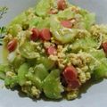 Cooksnap dari KasMira untuk resep Tumis Timun Telur sedaapp khas Bangka