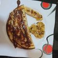 صورة من Nidaa Nour، شاركها بعد تجربة وصفة كريب بالنوتيلا والموز