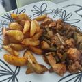El cooksnap de May Vila cuando hizo Pechuga de pollo con judías (bajocas).