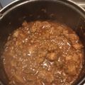 Cooksnap-ul lui Mely Kinga atunci când a preparat Tochitură de porc cu ciuperci.